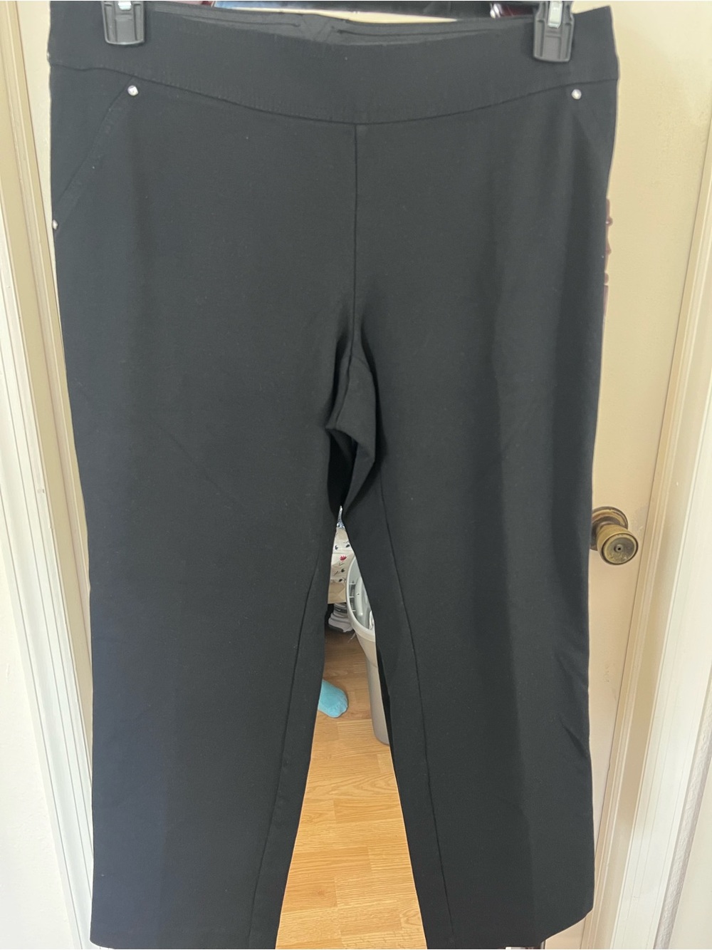 INC International Concepts Black Stretch Leggings